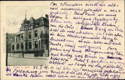 Ak Essen im Ruhrgebiet, Villa