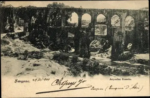 Ak Smyrna Izmir Türkei, römisches Aquädukt