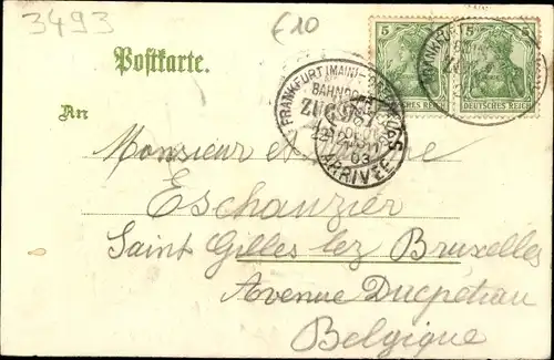 Litho Offenbach am Main Hessen, Hauptstraße