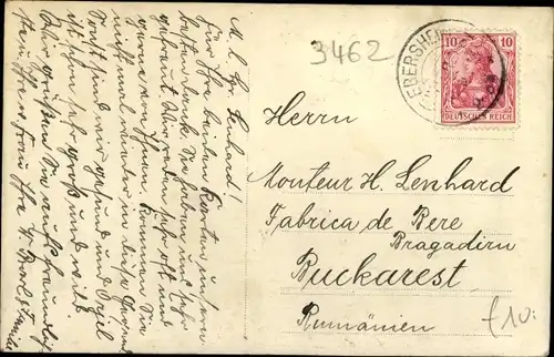 Foto Ak Ebersheim Bas Rhin, Teilansicht, Wohnhäuser