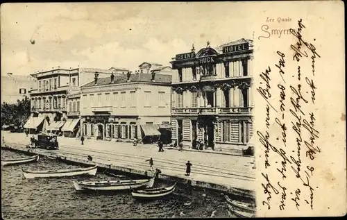Ak Smyrna Izmir Türkei, Grand Hotel Huck, Boote