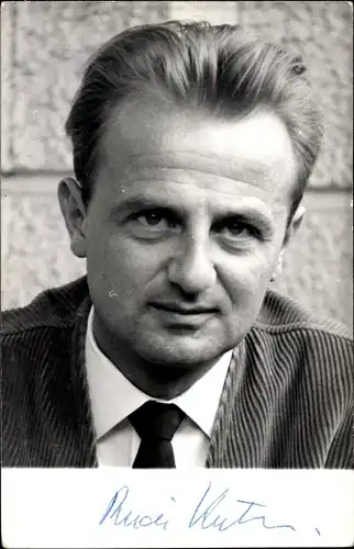 Ak Schauspieler Rudi Kuten, Portrait, Autogramm
