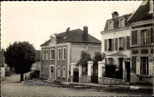 Ak Pavant Aisne, Place de la Mairie