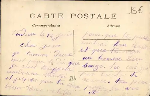 Postkarte Reims-Marne, Deutsche Gefangene, Erster Weltkrieg 1914