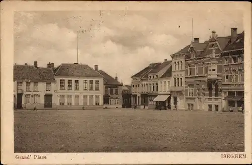 Ak Izegem Iseghem Westflandern, Grand' Place