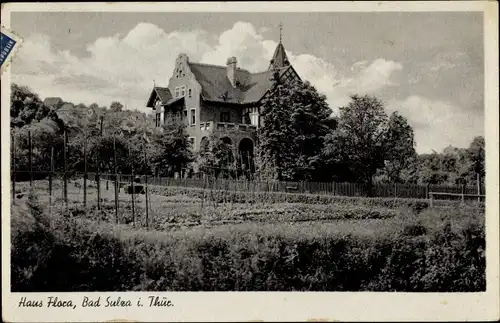 Ak Bad Sulza in Thüringen, Haus Flora