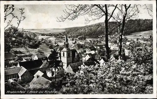 Ak Kranichfeld Thüringen, Kirchtal, Kirche