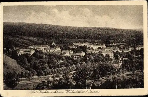 Ak Weilmünster im Taunus, Blick auf das Nassauische Kindersanatorium