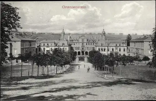 Ak Diez an der Lahn, Schloss Oranienstein mit Lehrgebäude