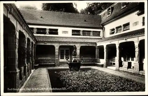 Ak Bad Nauheim in Hessen, Schmuckhof, Badehaus VII.