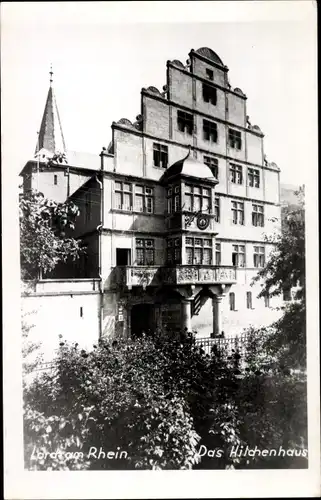 Foto Ak Lorch im Rheingau Hessen, Hilchenhaus