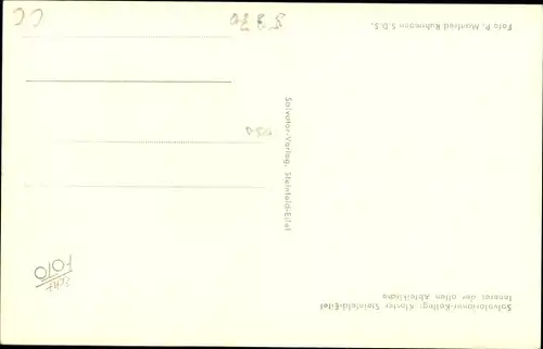 Ak Steinfeld Kall in der Eifel, Salvatorianer-Kolleg Kloster, alte Abteikirche