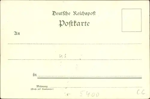 Litho Rüdesheim am Rhein, Niederwald-Nationaldenkmal