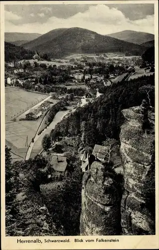 Ak Bad Herrenalb im Schwarzwald, Falkenstein