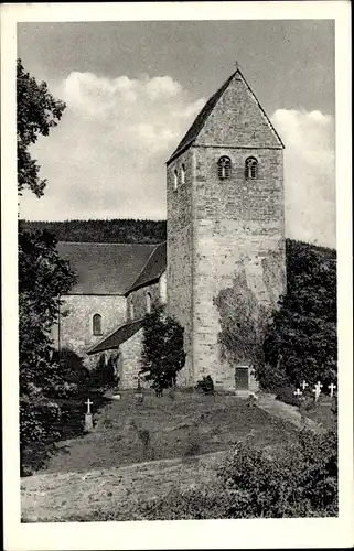 Ak Lügde im Weserbergland, St. Kilians-Kirche