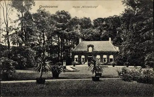 Ak Oostvoorne aan Zee Südholland, Huize Mildenburg