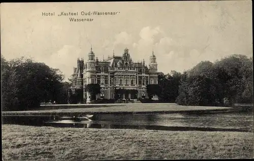 Ak Wassenaar Südholland Niederlande, Hotel Kasteel Oud-Wassenaar