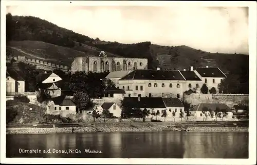 Ak Dürnstein an der Donau Wachau Niederösterreich, Teilansicht