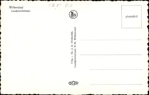 Ak Willemstad Nordbrabant, Landpoortstraat