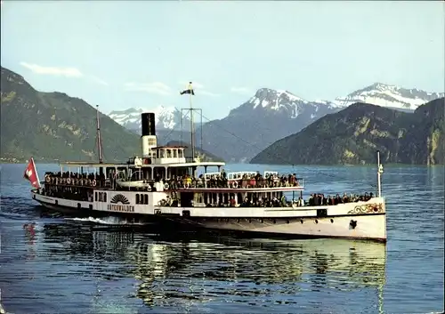 Ak Vierwaldstättersee, Schiff Unterwalden