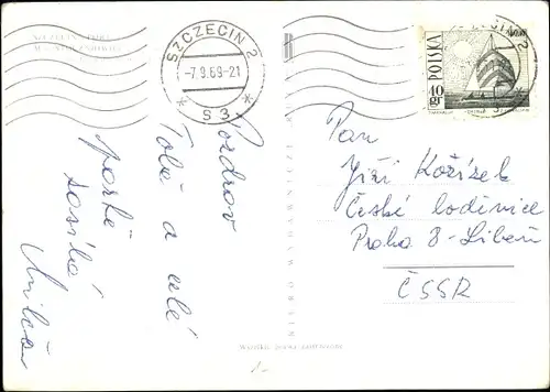 Ak Frachtschiff M.S. Stoczniowiec