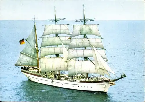 Ak Segelschulschiff Gorch Fock, Bundesmarine