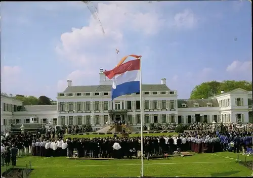 Ak Soestdijk Utrecht Niederlande, Königinnentag und 50. Hochzeitstag 1987
