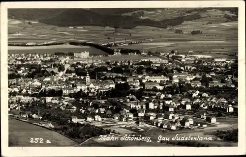 Foto Ak Šumperk Mährisch Schönberg Region Olmütz, Panorama