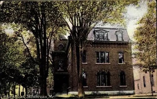 Ak Skowhegan Maine USA, High School