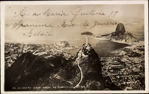 Ak Rio de Janeiro Brasilien, Gesamtansicht