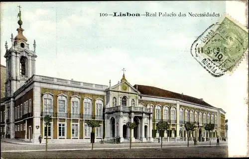 Ak Lisboa Lissabon Portugal, Real Palacio das Necessidades