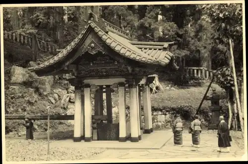 Foto Japan, Tempel, Heiliges Wasser, Mönche