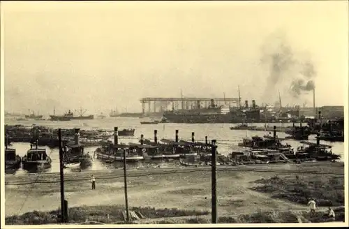 Ak Kobe Präf Hyogo Japan, Schiffswerften