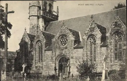 Ak Pont Melvez Côtes d’Armor, L'Eglise