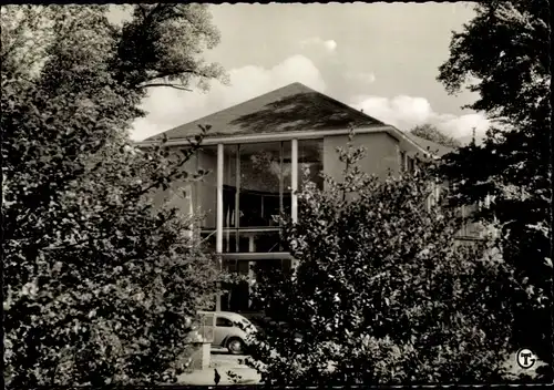 Ak Düsseldorf am Rhein, Malkasten am Hofgarten