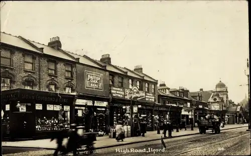 Ak Ilford London England, Hauptstraße