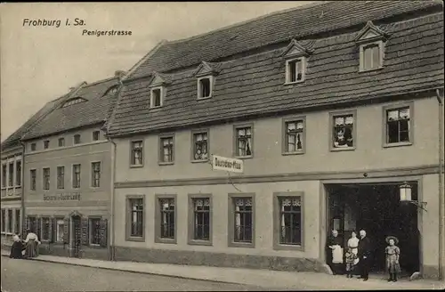 Ak Frohburg in Sachsen, Penigerstraße