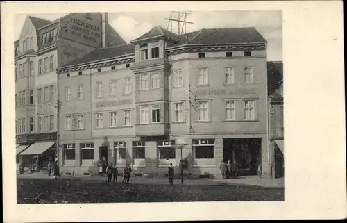 Ak Mühlhausen in Thüringen, Hotel Grüne Linde