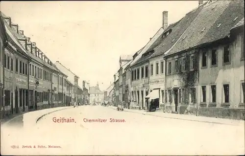 Ak Geithain in Sachsen, Chemnitzer Straße