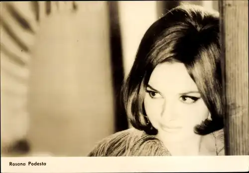 Ak Schauspielerin Rosana Podesta, Portrait, Die sieben goldenen Männer