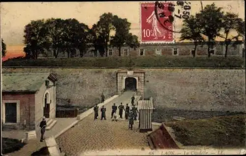 Ak Laon Aisne, Zitadelle