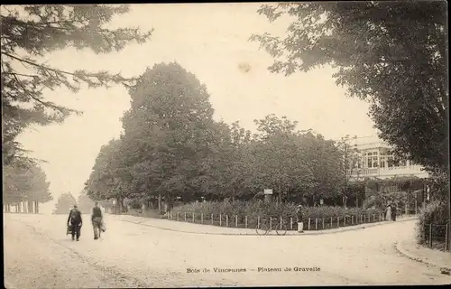 Ak Paris XII Bois de Vincennes, Plateau de Gravelle