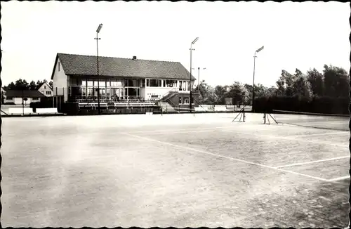 Ak Baelen Balen Flandern Antwerpen, Wezel, Tennisplein