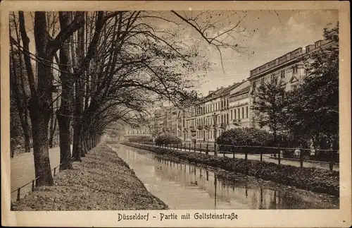 Ak Düsseldorf am Rhein, Goltsteinstraße