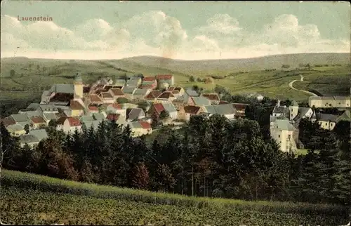 Ak Lauenstein Altenberg im Erzgebirge, Ortsansicht