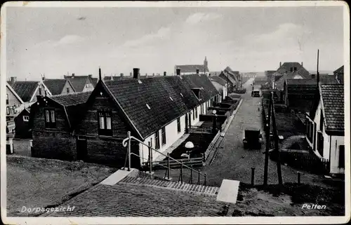 Ak Petten Nordholland, Blick auf das Dorf