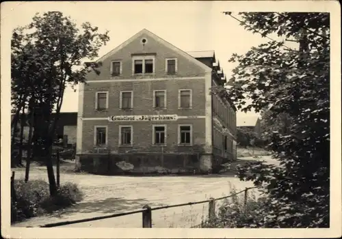 Ak Löwenhain Altenberg im Erzgebirge, Gasthof Jägerhaus