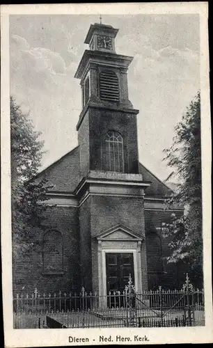 Ak Dieren Gelderland, Kirche