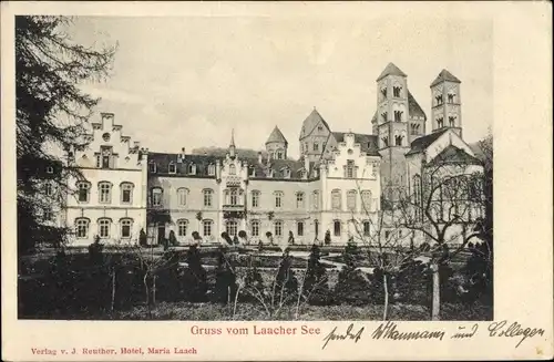 Ak Glees in der Eifel, Abtei Maria Laach am Laacher See