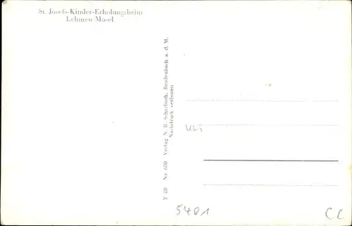 Ak Lehmen an der Mosel, Panorama